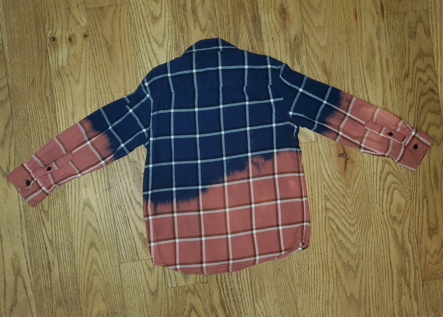 Distressed flannel
